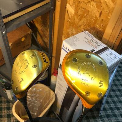 W41:  Karsten Ping Zing Golf Clubs/Bag