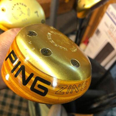 W41:  Karsten Ping Zing Golf Clubs/Bag