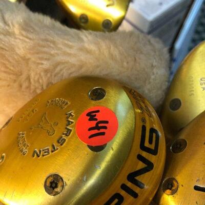 W41:  Karsten Ping Zing Golf Clubs/Bag