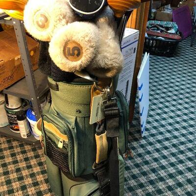 W41:  Karsten Ping Zing Golf Clubs/Bag