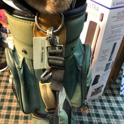 W41:  Karsten Ping Zing Golf Clubs/Bag