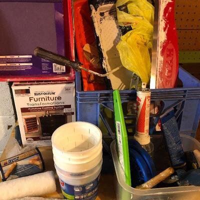 W42: Painting Supply Lot
