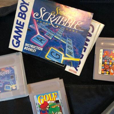 W43:  Nintendo Gameboy with Games