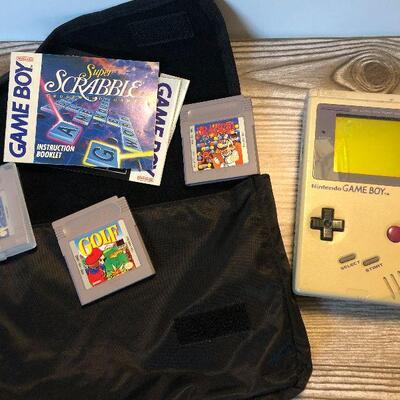W43:  Nintendo Gameboy with Games