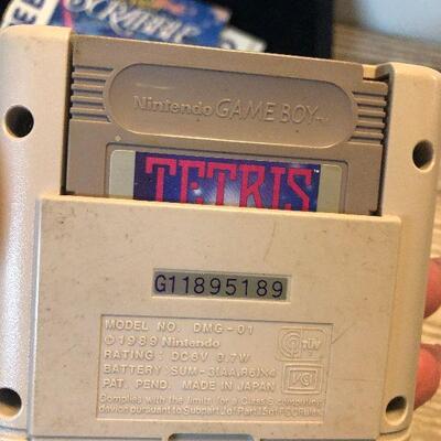 W43:  Nintendo Gameboy with Games