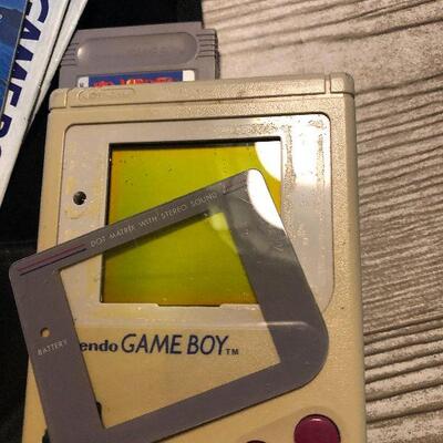 W43:  Nintendo Gameboy with Games
