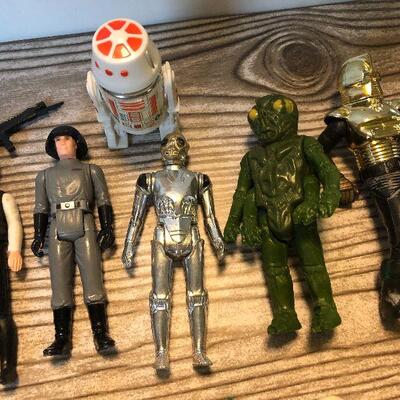 W44: Vintage Star Wars Action Figures and Space Case