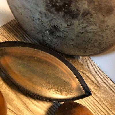 W48:  Woodcraftory Footed Dough-Bowl and More