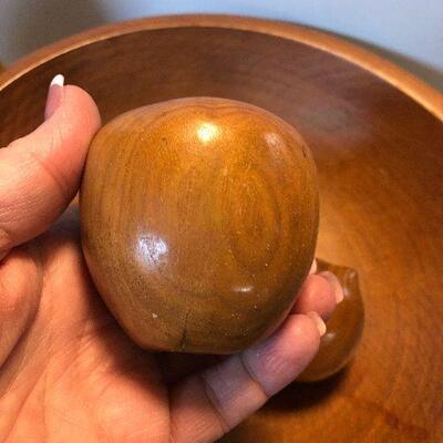 W48:  Woodcraftory Footed Dough-Bowl and More