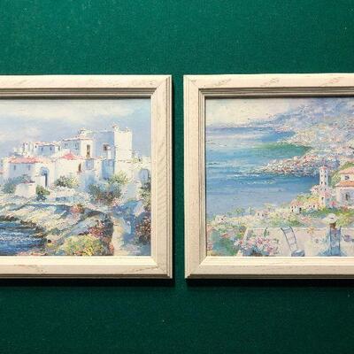 P102:  Pair of Prints of Oil Painting (Laforet)
