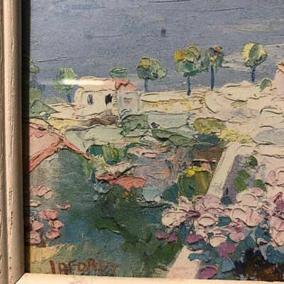 P102:  Pair of Prints of Oil Painting (Laforet)