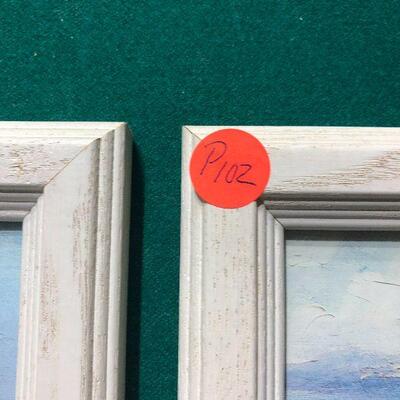 P102:  Pair of Prints of Oil Painting (Laforet)