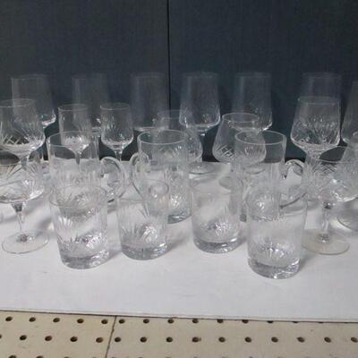 Lot 59 - Collection Of Clear Drinking Glasses
