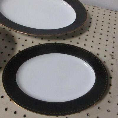 Lot 64 - Noritake â€œBenedicta 6976â€ Serving Platters & Bowl