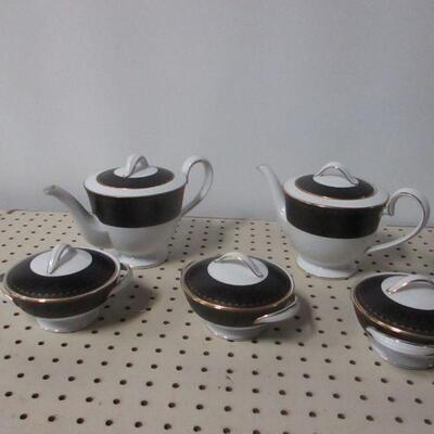 Lot 65 -  Noritake "Benedicta" Teapots & Sugar Bowls
