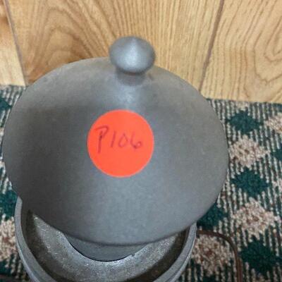 P106:  Large Pewter Lighthouses w/Blinking lights