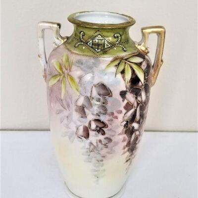 Lot #11  Vintage Hand Painted Nippon Vase
