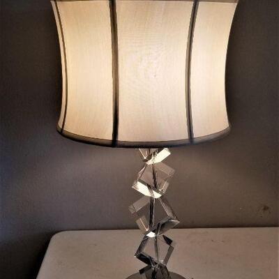 Lot #13  Stylish Contemporary Table Lamp