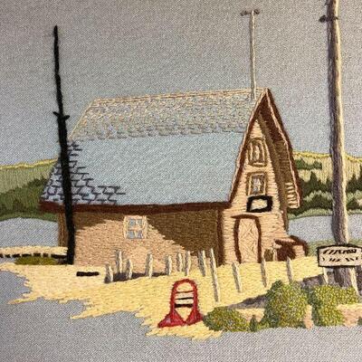 P114: 1971 Andersons Dock Embroidered Artwork