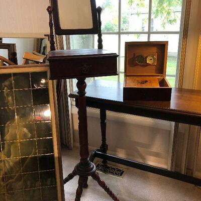 Lot 40- Vintage Tables and Home Decor