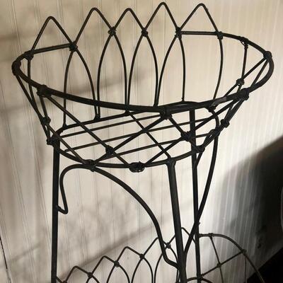 Tall Wire Plant Stand