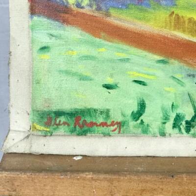 388: Glen Ranney Original Oil Painting 