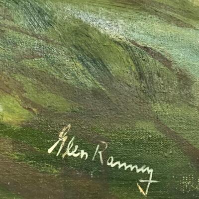 392: Glen Ranney Original Oil Painting 