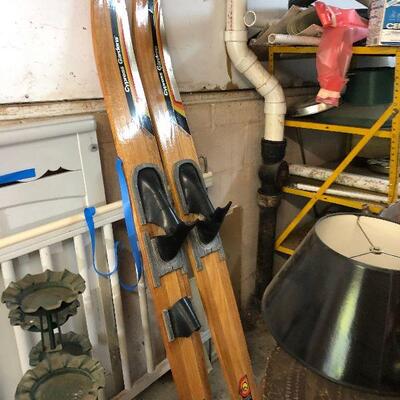 Lot 69 - Water Skis, Furniture and Home Decor