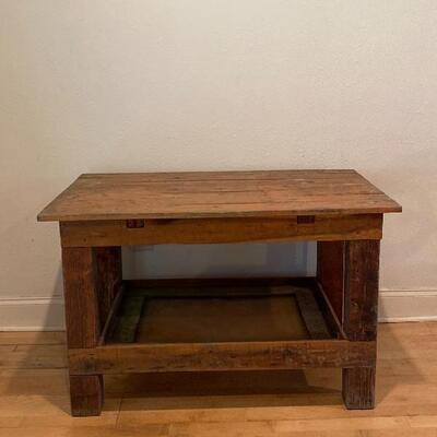 Rustic Solid Wood Table - Multi uses 