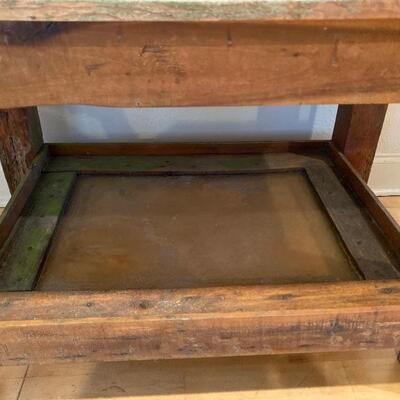 Rustic Solid Wood Table - Multi uses 