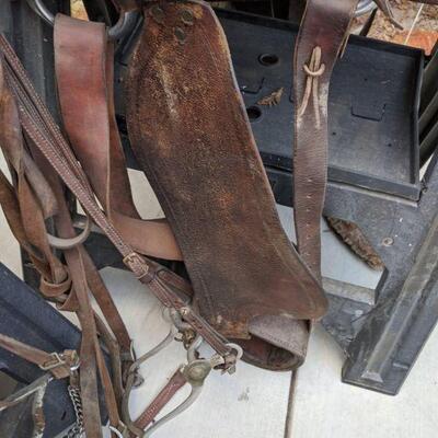 3 Horse saddle lot with some extras