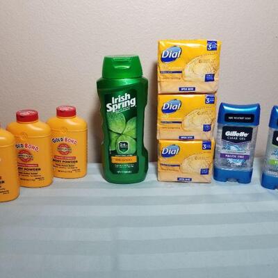 Variety of Personal Care Products 