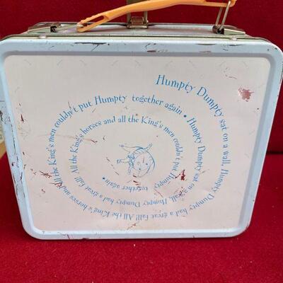 Vintage Humpty Dumpty lunchbox 