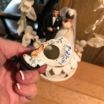 P123: Vintage Wedding Dress & Cake Toppers Must See