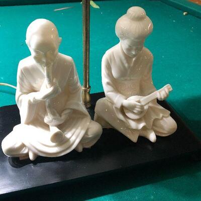 P128: Japanese Couple Lamp