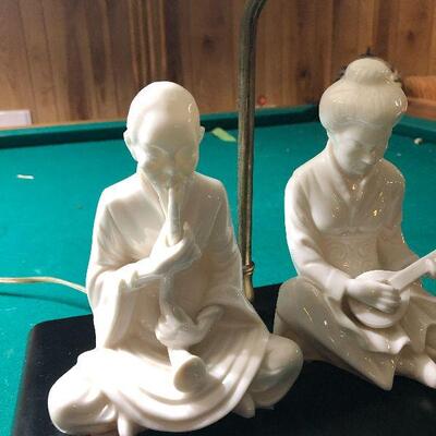 P128: Japanese Couple Lamp