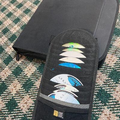 P129:  Variety of CD's, Cases