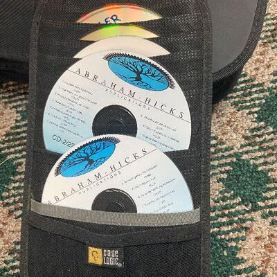P129:  Variety of CD's, Cases