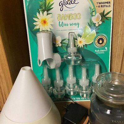 P130:  Glade Plugs, Diffuser, Yankee Candle and more