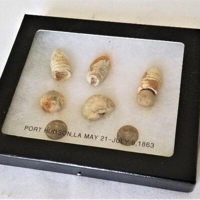 Lot #23  Dug relic collection found at Port Hudson Battlefield - Civil War