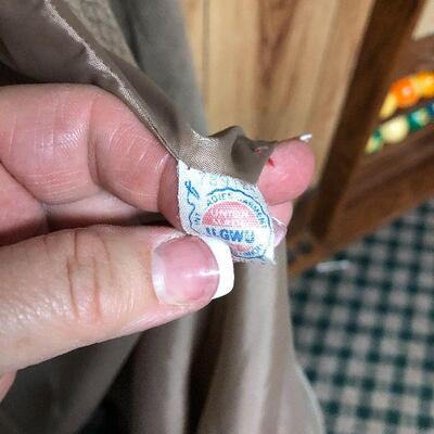 P137 Ultrasuede Size 12 Count Romi LTD Long Overcoat