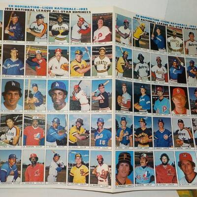 " 1982 All Star Baseball Game Program in Montreal.