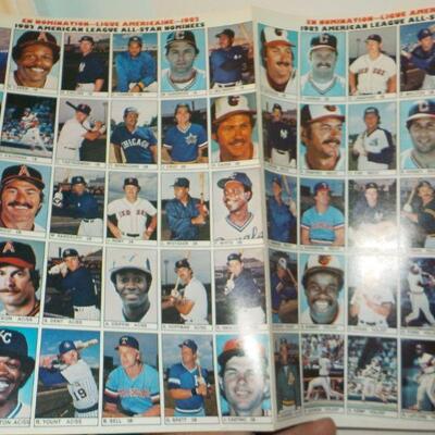 " 1982 All Star Baseball Game Program in Montreal.