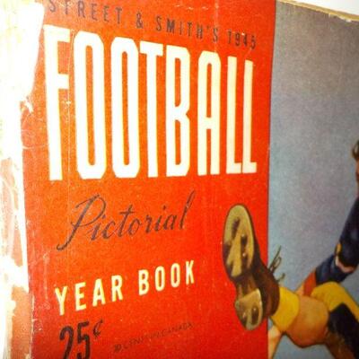 " 1945 Street and Smiths Football Year book."