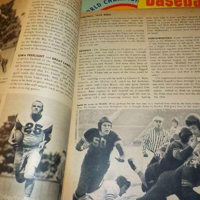 " 1945 Street and Smiths Football Year book."