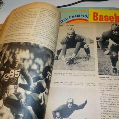 " 1945 Street and Smiths Football Year book."