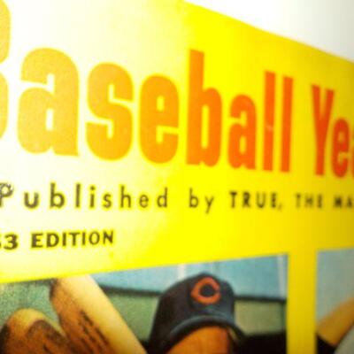 " 1953 Baseball Year Book by True Magazine."