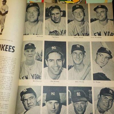 " 1953 Baseball Year Book by True Magazine."