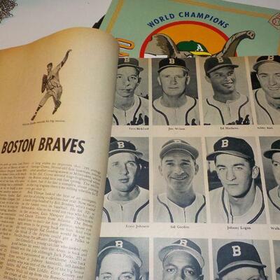 " 1953 Baseball Year Book by True Magazine."