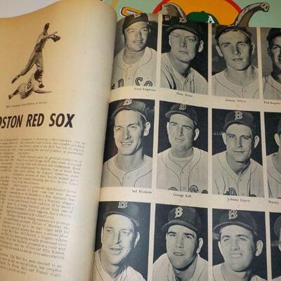 " 1953 Baseball Year Book by True Magazine."